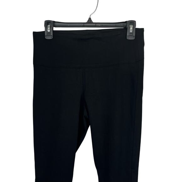 White House Black Market Seamed Back Black Leggings Size Med - Picture 3 of 7